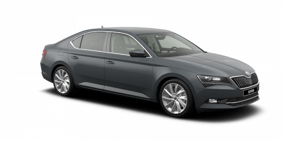 Škoda Superb, 2,0 TDI 110 kW 7-stup. automat., barva šedá