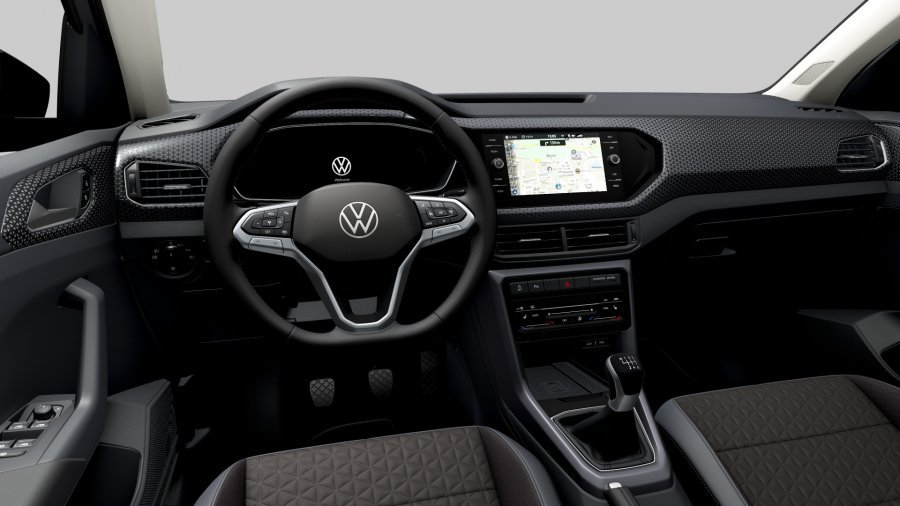 Volkswagen T-Cross, T-Cross Style 1,0 TSI 81 kW 6G, barva šedá