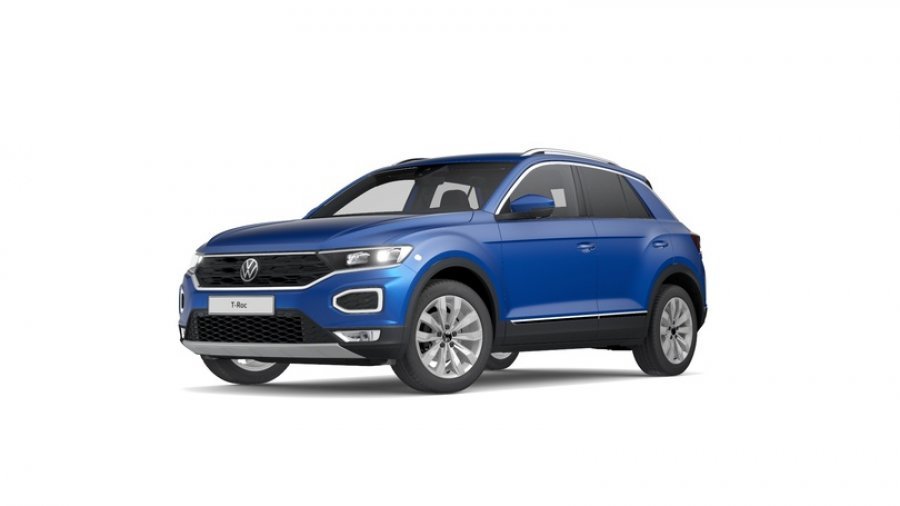 Volkswagen T-Roc, Sport 1,5 TSI ACT 7DSG, barva modrá