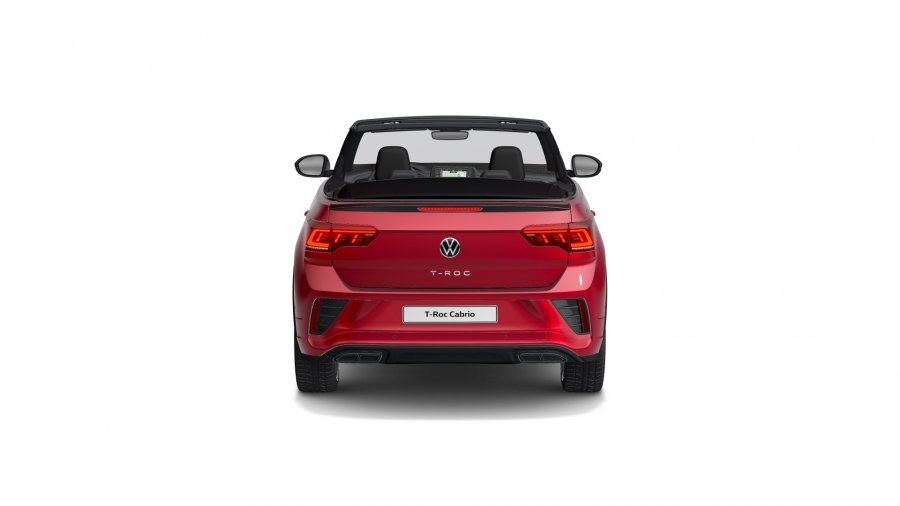 Volkswagen T-Roc, T-Roc Cabriolet R-Line 1,5TSI 110kW 7DSG, barva červená