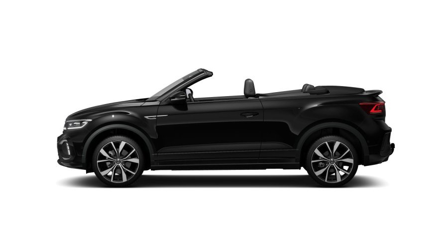 Volkswagen T-Roc, T-Roc Cabriolet R-Line 1,5TSI 110kW 7DSG, barva černá