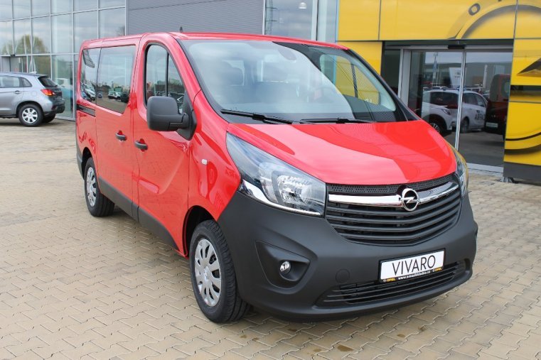 Opel Vivaro, COMBI L1H1 1.6DT (89kW/125k), barva červená