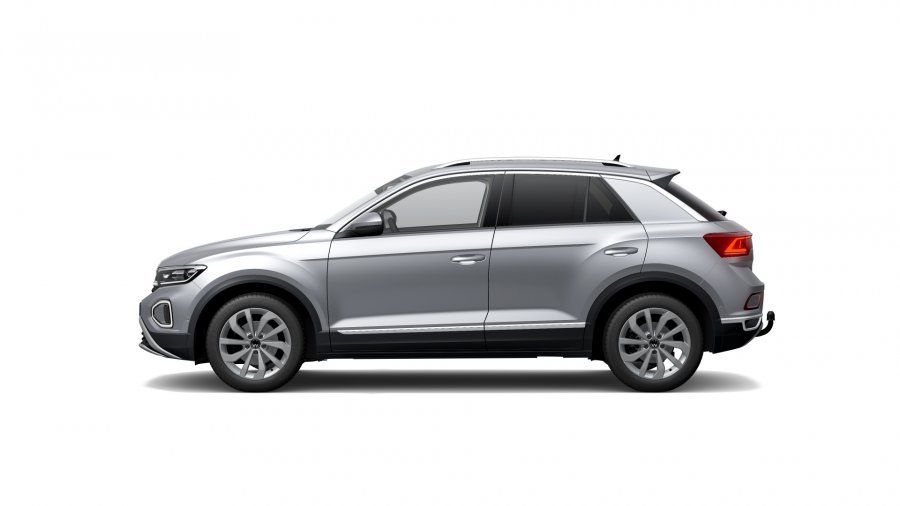 Volkswagen T-Roc, T-Roc Style 1,5 TSI 110 kW 7DSG, barva stříbrná