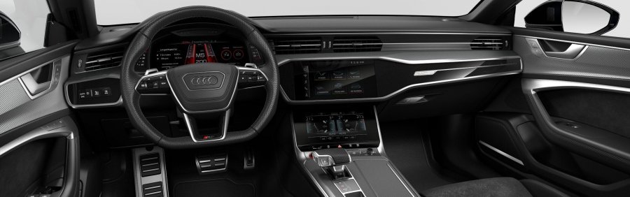 Audi A7, RS 7 Sportback TFSI 441 kW quattro, barva černá