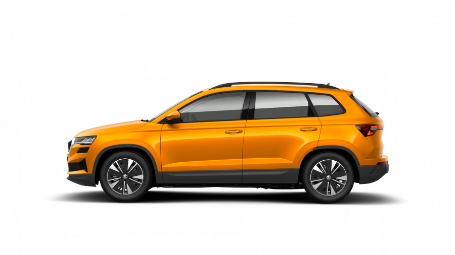 Škoda Karoq, 1,5 TSI 110 kW 6-stup. mech., barva oranžová