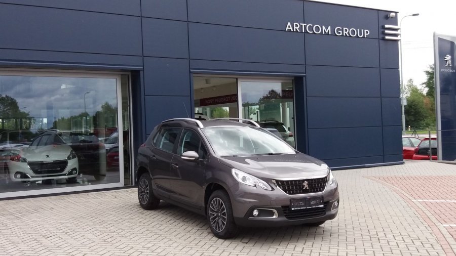 Peugeot 2008, ACTIVE 1.2 PureTech 110 k S&S MAN5, barva šedá