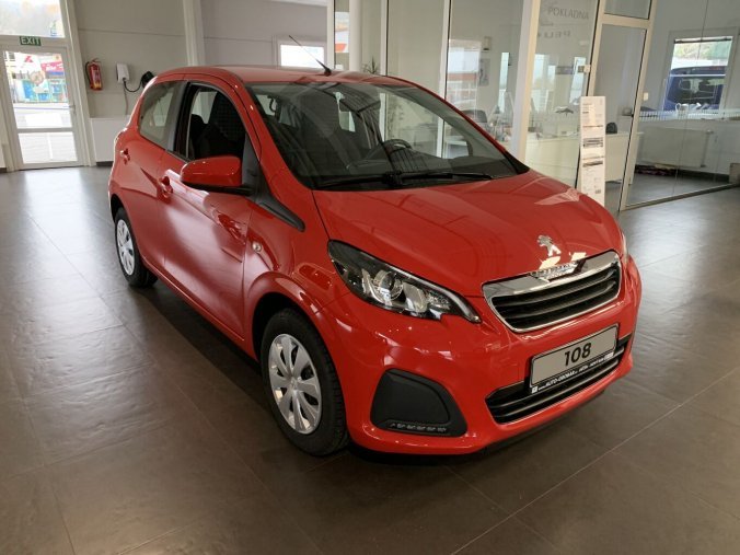 Peugeot 108, 5dv. ACTIVE 1.0 VTi 72 S&S MAN5 SKLADEM, barva bílá