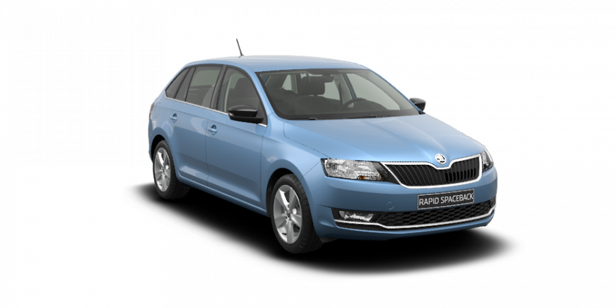 Škoda Rapid, 1,0 TSI 81 kW 6-stup. mech., barva modrá