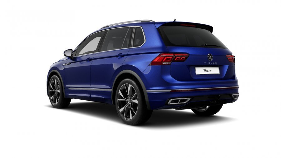 Volkswagen Tiguan, Tiguan R-Line 2,0 TDI 110 kW 4M 7DSG, barva modrá