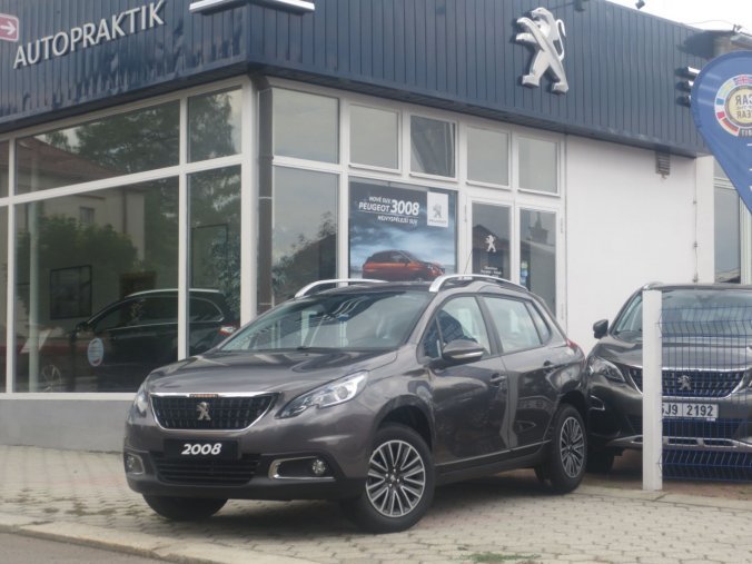 Peugeot 2008, ACTIVE 1.2 PureTech 110 S&S MAN6, barva šedá