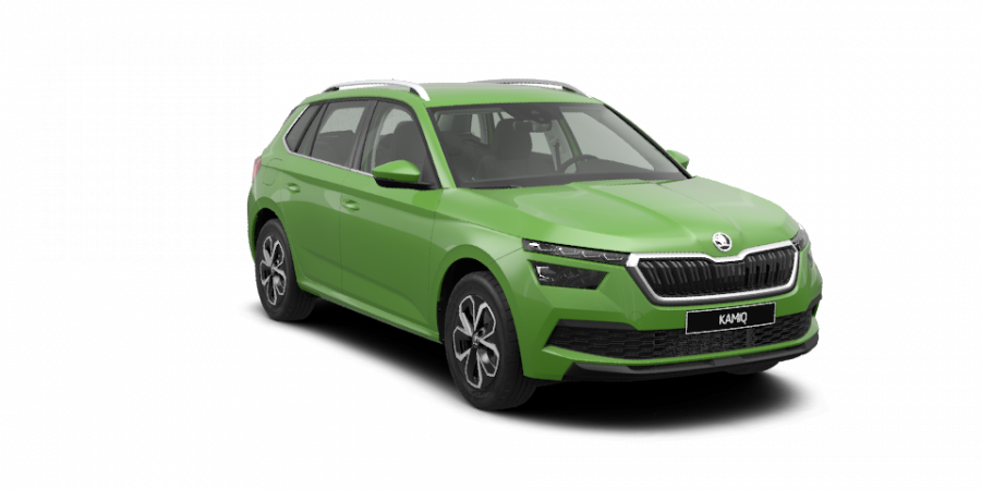 Škoda Kamiq, 1,0 TSI 85 kW 6-stup. mech., barva zelená