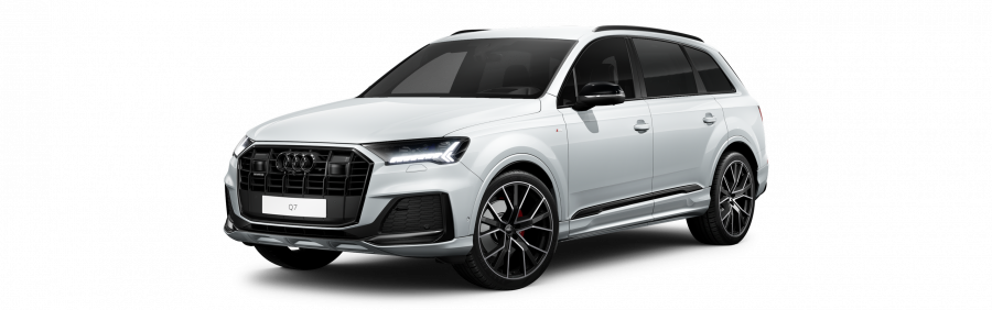 Audi Q7, Q7 S line 50 TDI quattro, barva bílá