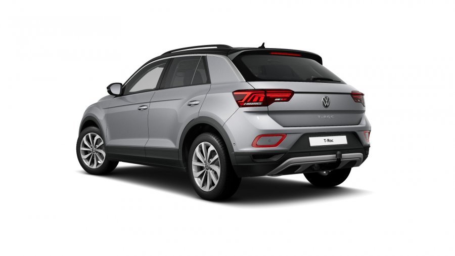 Volkswagen T-Roc, T-Roc Life 1,0 TSI 81kW 6G, barva stříbrná