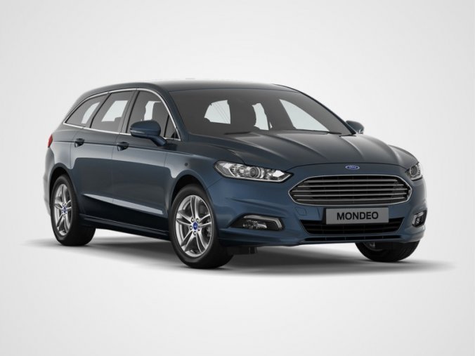 Ford Mondeo, 2.0 EcoBlue, barva modrá