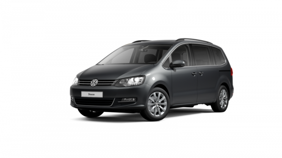 Volkswagen Sharan, 2.0 TDI 6DSG, barva šedá