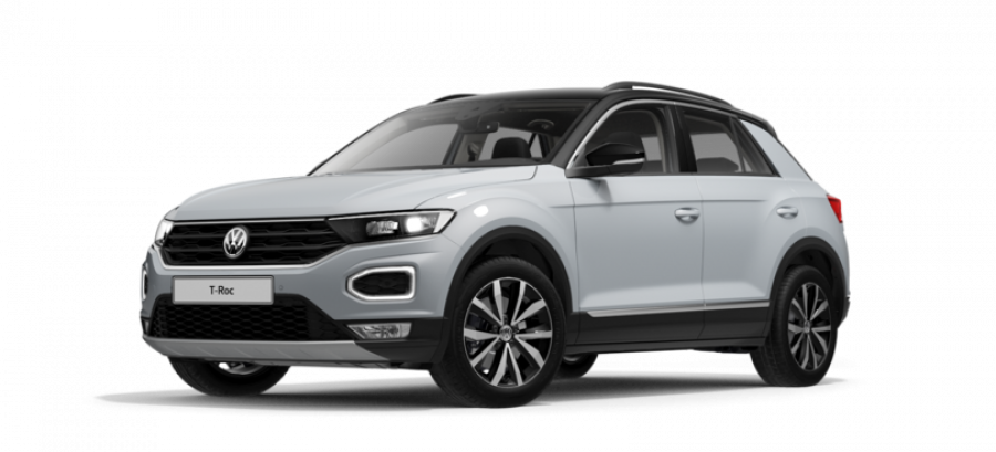 Volkswagen T-Roc, Style 1,5 TSI ACT 7DSG, barva bílá