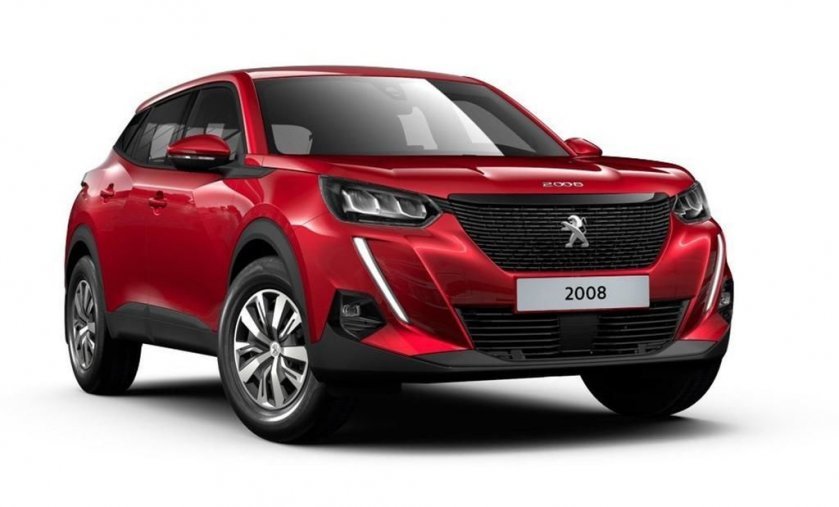 Peugeot 2008, ACTIVE 1.2 PureTech 100 MAN6, barva červená