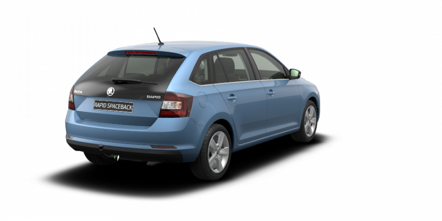 Škoda Rapid, 1,0 TSI 81 kW 6-stup. mech., barva modrá