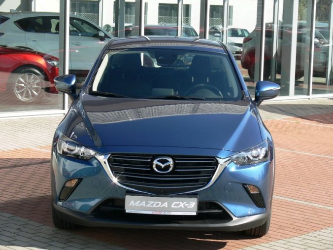 Mazda CX-3, 2.0 Skyactiv G121, barva modrá