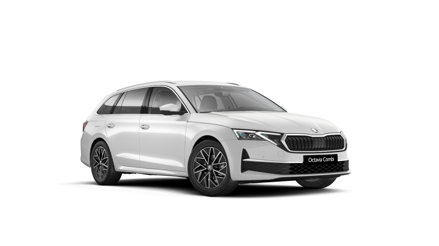 Škoda Octavia, 1,5 TSI m-HEV 110 kW 7-stup. automat., barva bílá