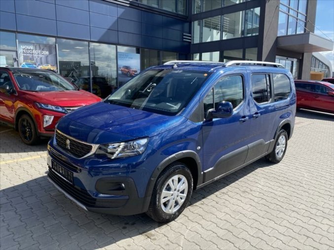 Peugeot Rifter, LONG Allure Pack 7Míst MAN6, barva modrá