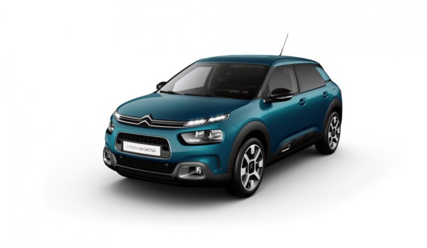 Citroën C4 Cactus, 1.2 PureTech 110, barva modrá