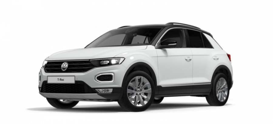 Volkswagen T-Roc, Sport 2,0 TSI 7DSG 4MOT, barva bílá