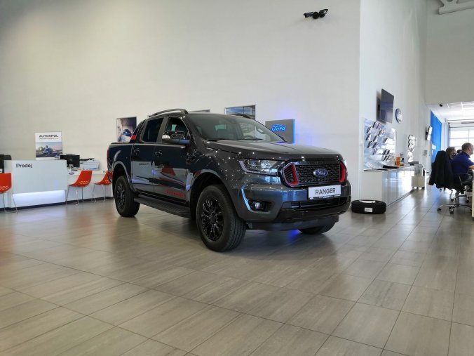 Ford Ranger, Double Cab Wildtrak, Dvojkabina, 2.0 EcoBlue Bi-Turbo 157 kW/213 k, 10st. automatická, 4WD, barva šedá