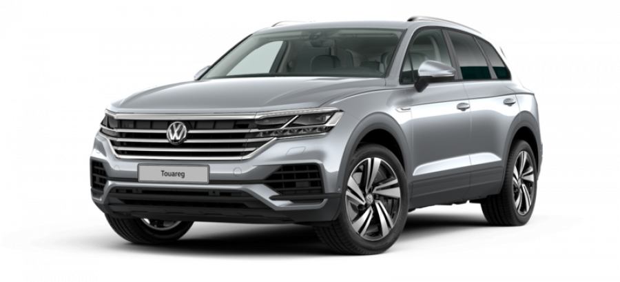 Volkswagen Touareg, Elegance V6 3.0 TDI 4MOT 8TT, barva stříbrná