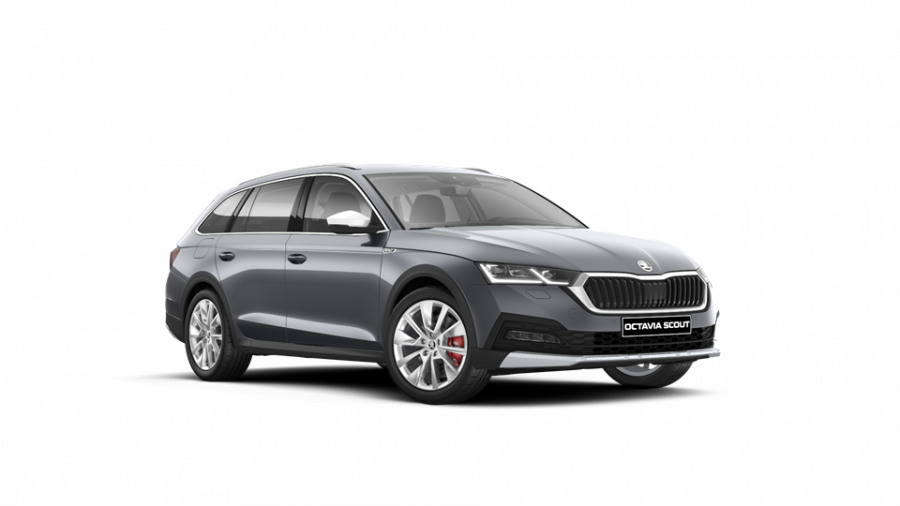 Škoda Octavia, 2,0 TDI 147 kW 7-stup. automat. 4x4, barva šedá