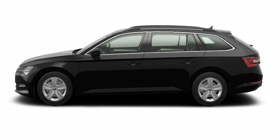 Škoda Superb, 2,0 TDI 110 kW 6-stup. mech., barva černá