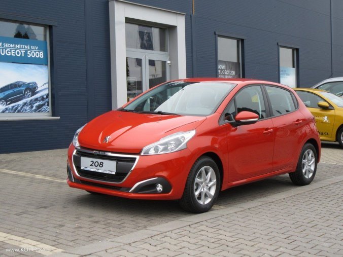 Peugeot 208, ACTIVE 1.2 PureTech 82 MAN5, barva oranžová