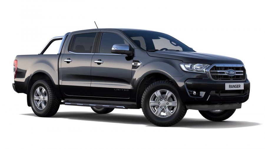 Ford Ranger, Double Cab Limited, Dvojkabina, 2.0 EcoBlue Bi-Turbo 157 kW/213 k, 10st. automatická, 4WD, barva černá