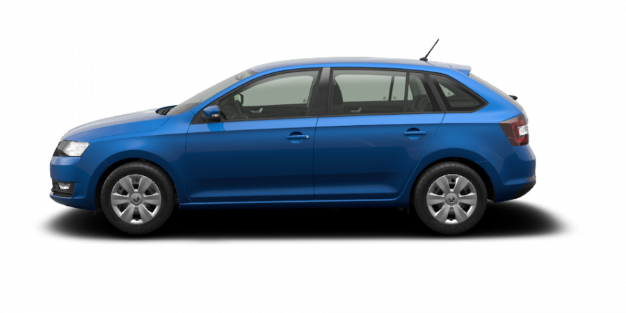 Škoda Rapid, 1,0 TSI 81 kW 6-stup. mech., barva modrá