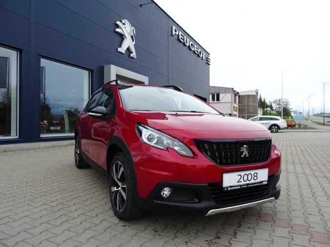 Peugeot 2008, GT LINE 1.2 PureT 110 S&S EAT6, barva červená