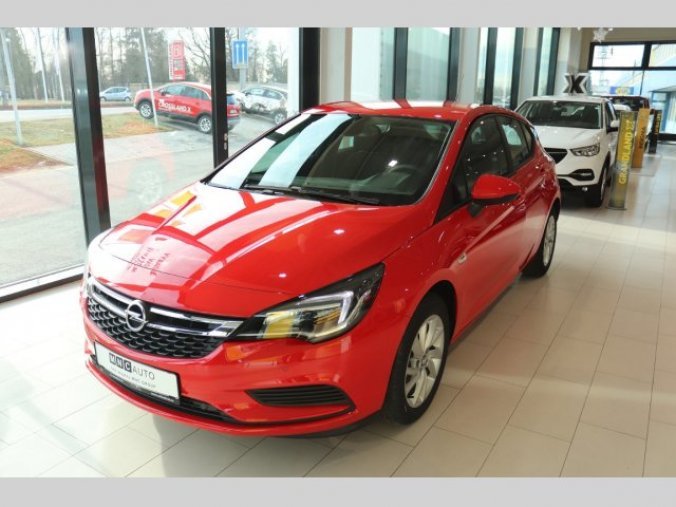 Opel Astra, SMILE 1.4 Turbo 92 kW, barva červená