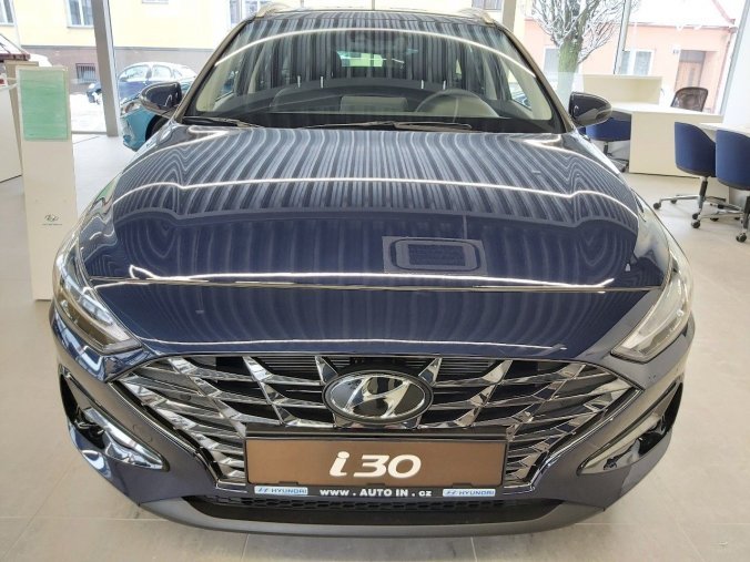 Hyundai i30, kombi, Nová kombi Style 1,5 T-GDI Mild hybrid 117 kW, barva modrá