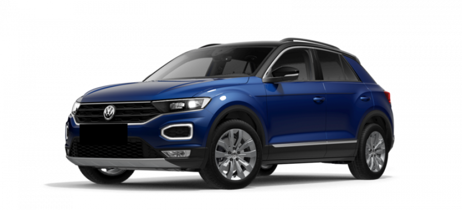 Volkswagen T-Roc, Sport 1,5 TSI ACT 6G, barva modrá