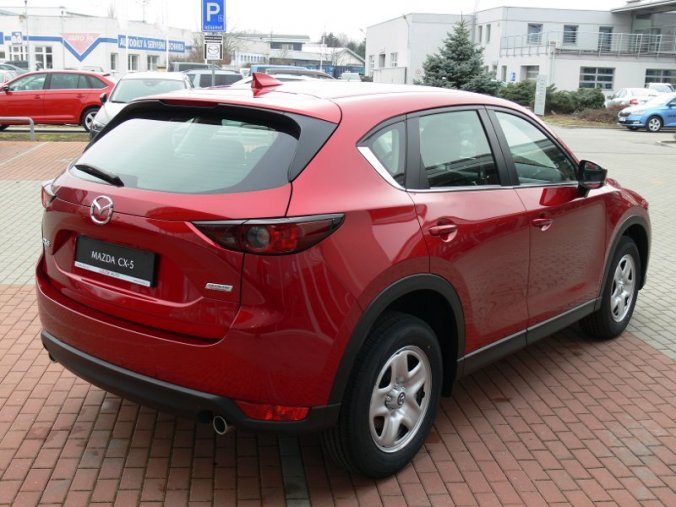 Mazda CX-5, 2.0 Skyactiv G165, barva červená