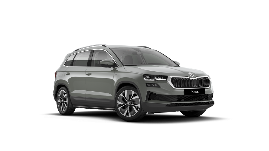 Škoda Karoq, 1,5 TSI 110 kW 6-stup. mech., barva šedá