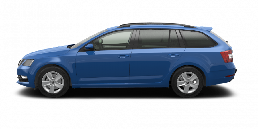 Škoda Octavia, 1,5 TSI 110 kW 6-stup. mech., barva modrá