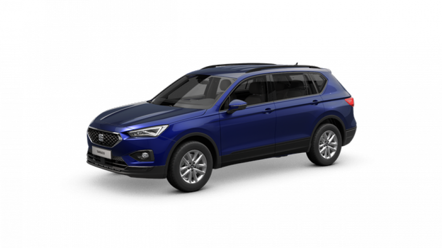 Seat Tarraco, Style 2,0 TDI 150k 4WD DSG, barva modrá