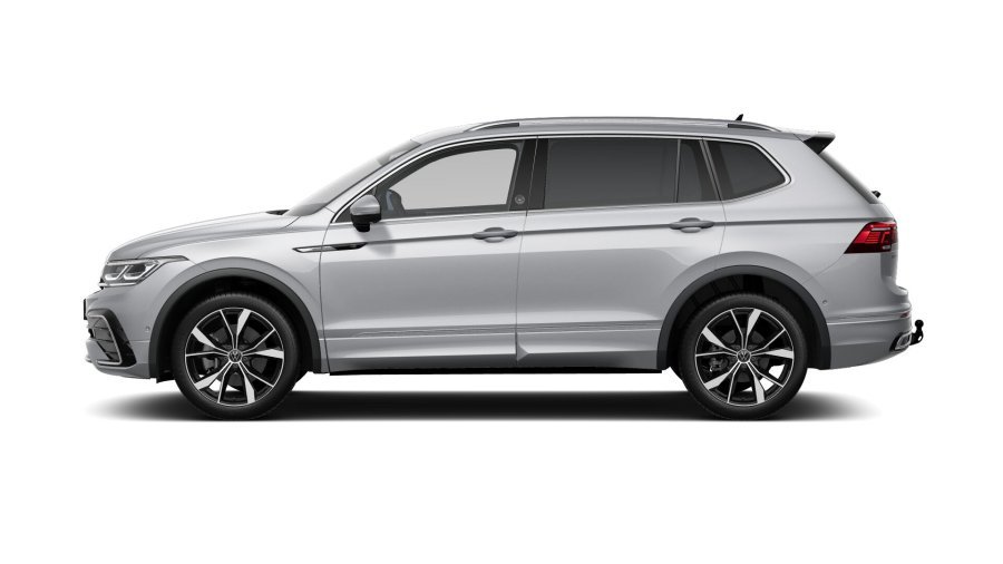 Volkswagen Tiguan Allspace, Allspace R-Line 2,0 TSI 140 kW 4M 7DSG, barva stříbrná