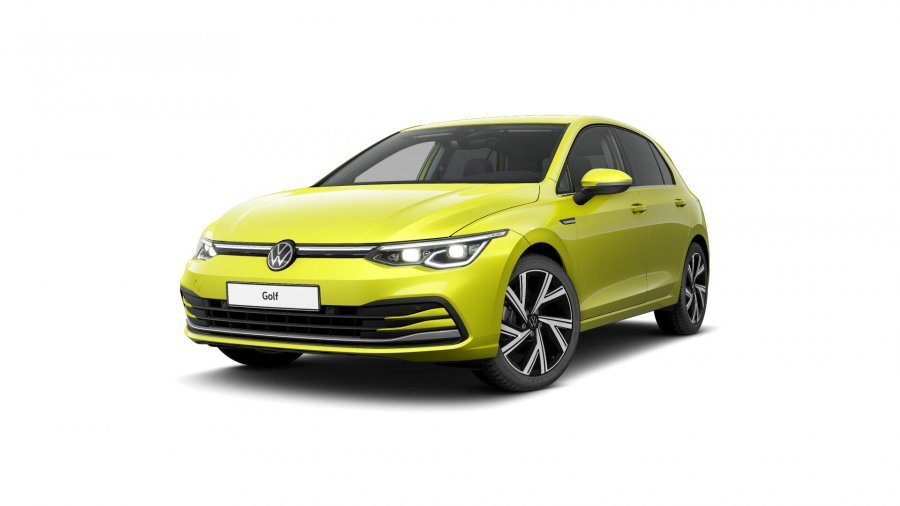 Volkswagen Golf, Golf Style 1,5 eTSI 7DSG mHEV, barva žlutá