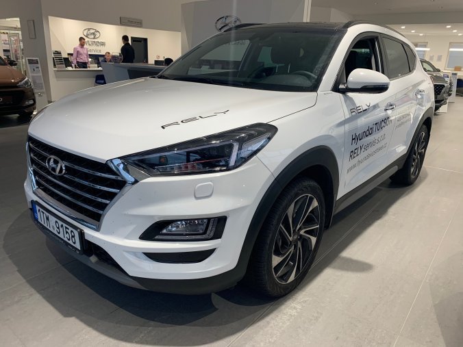 Hyundai Tucson, 2,0 CRDi 136 kW (diesel) 8 st. aut 4×4, barva bílá