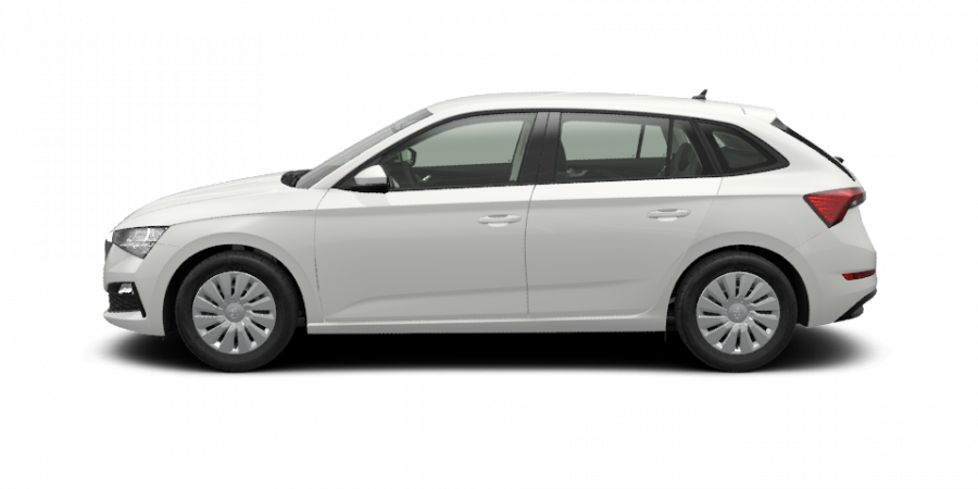 Škoda Scala, 1,5 TSI 110 kW 6-stup. mech., barva bílá