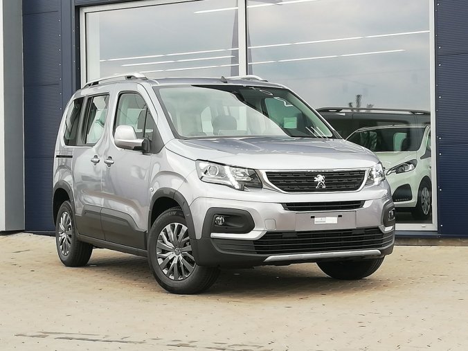 Peugeot Rifter, ALLURE 1.5 BlueHDi 100k MAN5, barva stříbrná