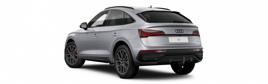 Audi Q5 Sportsback, Q5 SB S line 40 TDI 150kW quattro, barva stříbrná