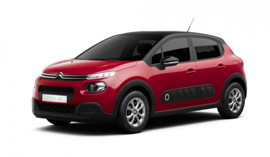 Citroën C3, 1.2 PureTech 83, barva červená