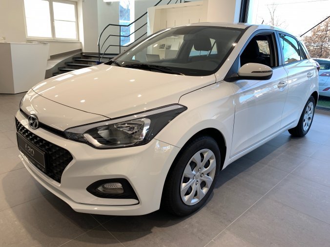 Hyundai i20, 1,25i 55 kW (95 NAT) 5 st. man, barva bílá